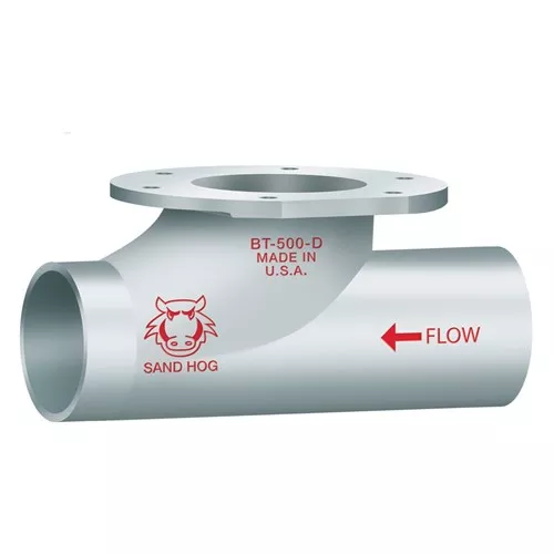 BT-400-D - 4" Sandhog Straight Tee