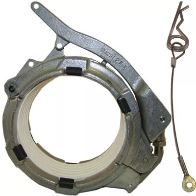 BTC-A1-4L - 4" Coupler A1 With Solid Gasket - Cam Handle With Lanyard
