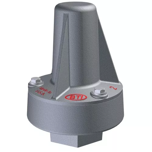 BTRV-2450-20B - 2" Male Pipe Thread, Non-Adjustable Relief Valve, White Fda Gasket