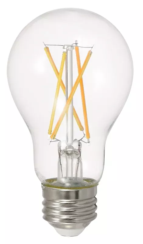 BULB LED A19 CLR SOFT WHITE 8W