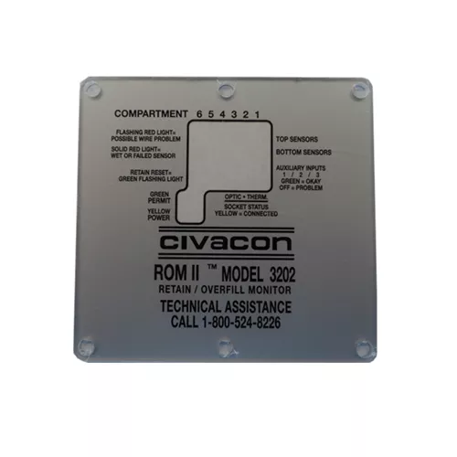 C51426M - Window, Enclosure, Rom II w/Silkscreen