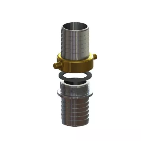 CAB-200 - 2"Short Shank Suction Fittings Complete Set