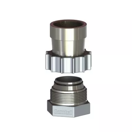 CJFU-12 - 3" 316 Stainless Steel ChemJoint Union & Spud