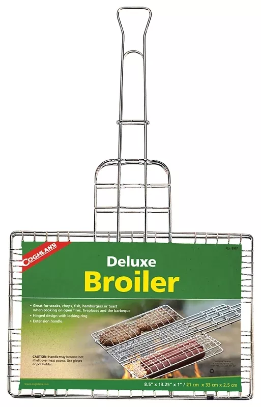 Coghlan's 8981 Deluxe Broiler, Chrome-Plated