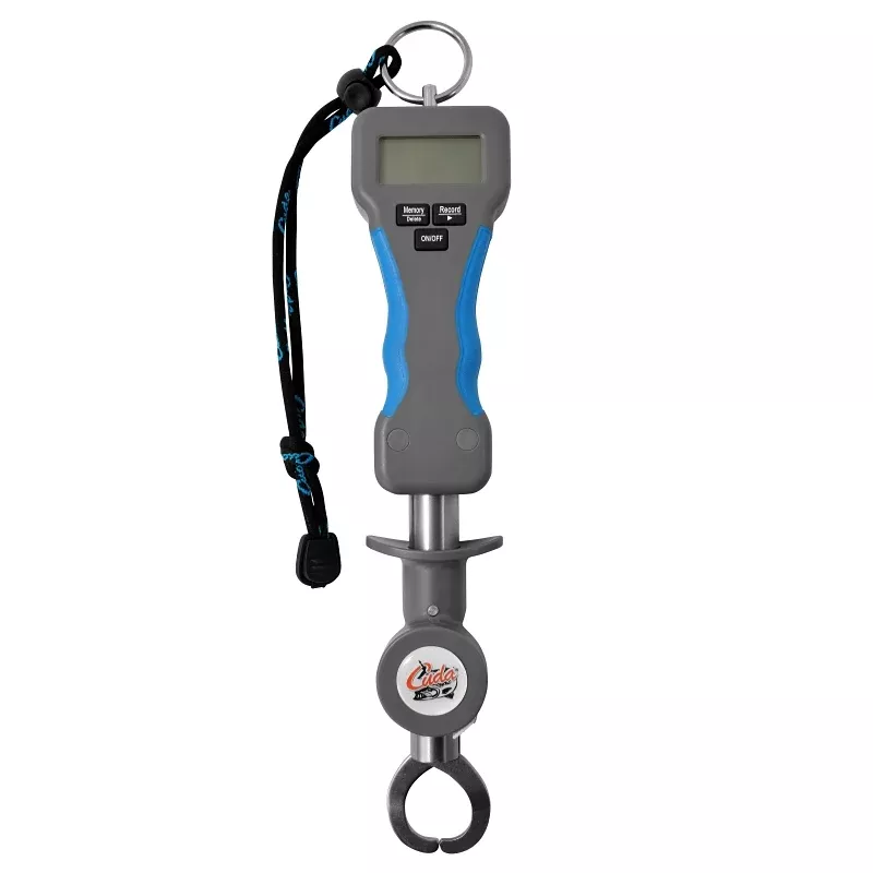 Cuda 23078 Digital Grip and Weigh, 50 lb Capacity, Backlit Digital Display, Blue/Gray