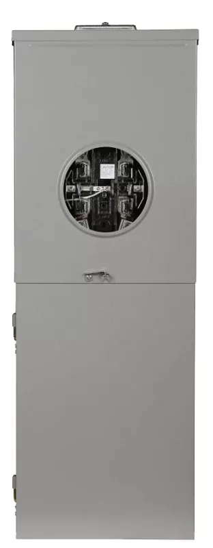 Cutler-Hammer MBX816B200BTS Meter Breaker, 1 -Phase, 120/240 V, Surface Mounting, Lever bypass