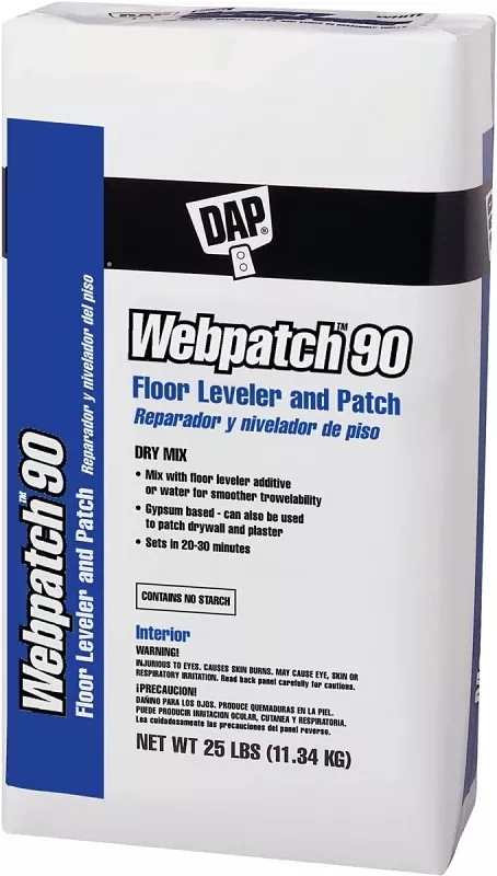 DAP 63050 Floor Leveler and Patch, Off-White, 25 lb Bag