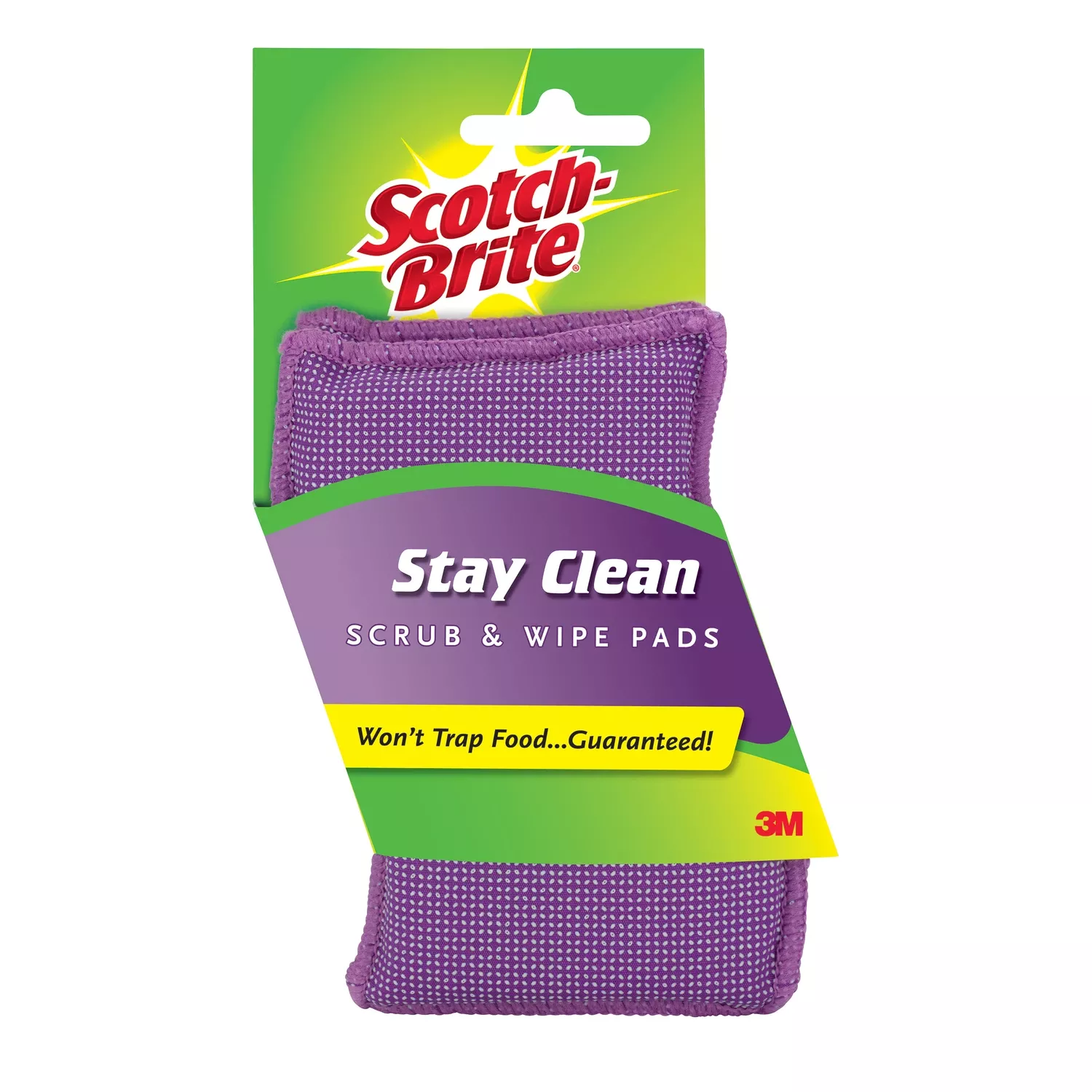 Delicate Light Duty Sponge 4.5 In L 2-pack, Model 202, Purple