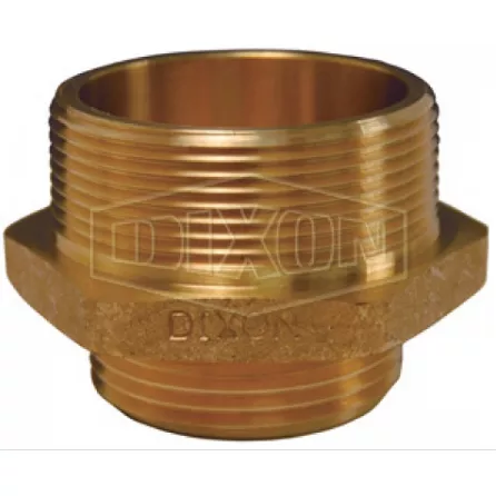 DMH1510F - Double Male Hex Nipple Brass