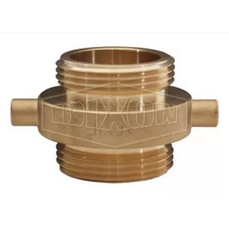 DMP15F15T - Double Male Pin Lug Brass