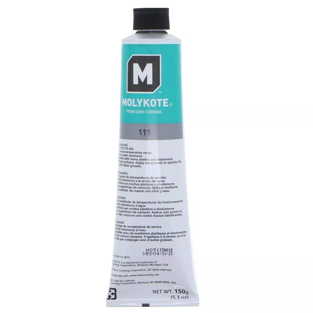 Dow Molykote 111 O-Ring Silicone Lubricant - 5.3 Oz. Tube