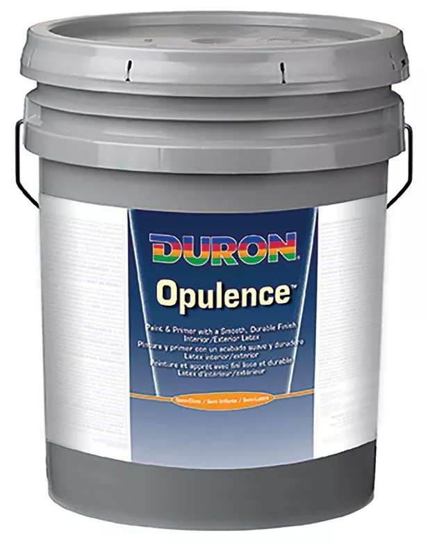 Duron DU30W2051-20 Paint, Flat Sheen, White, 5 gal