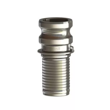 E-316-300C - 3"Part E Adapter x Hose Shank Cobra SS