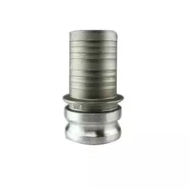 E600SS - 6"Part E Male Adapter x Hose Shank Cam and Groove Coupling