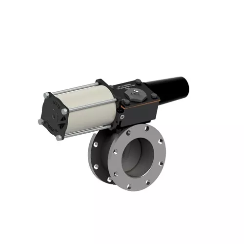 EC46591SSTS - Pneumatically Actuated Ecliptic Valve