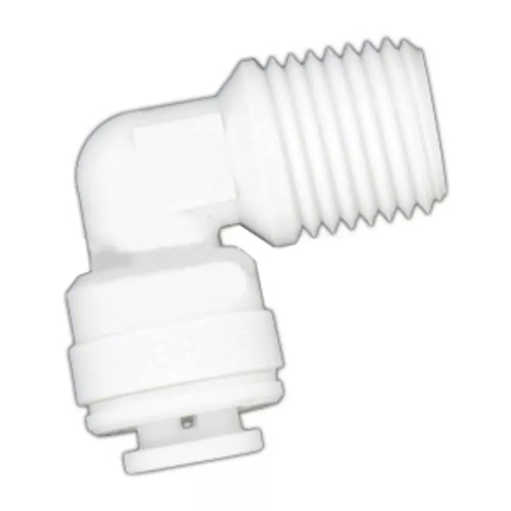 Elbow Check Valve Stainless Steel - 1/4" Push-in x 1/8" MPT
