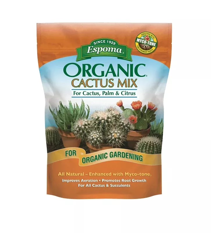 Espoma Organic CA4 Organic Cactus Mix Potting Soil Mix, 4 qt, Bag