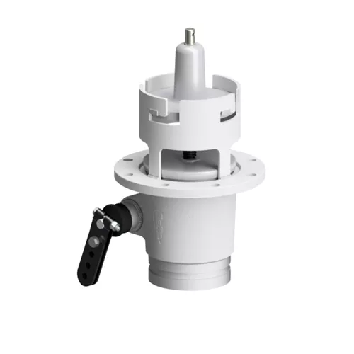EV46423ALB - 4" Aluminum Flat Seat Emergency Valve – Manual – Straight