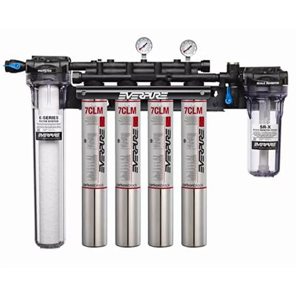 Everpure High Flow CSR Quad 7CLM Chloramine Reduction Filter System