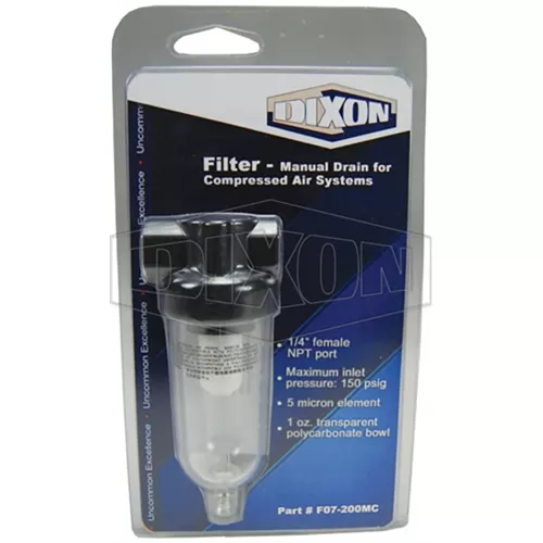 F07-200MC - F07 Series 1 FRLs Carded Miniature Filter