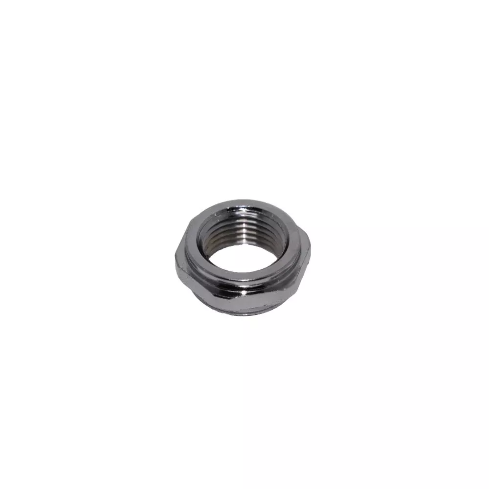 Faucet Aerator Adapter Full Flow FPT 3/4"-27 x MPT 55/64"-27 Chrome