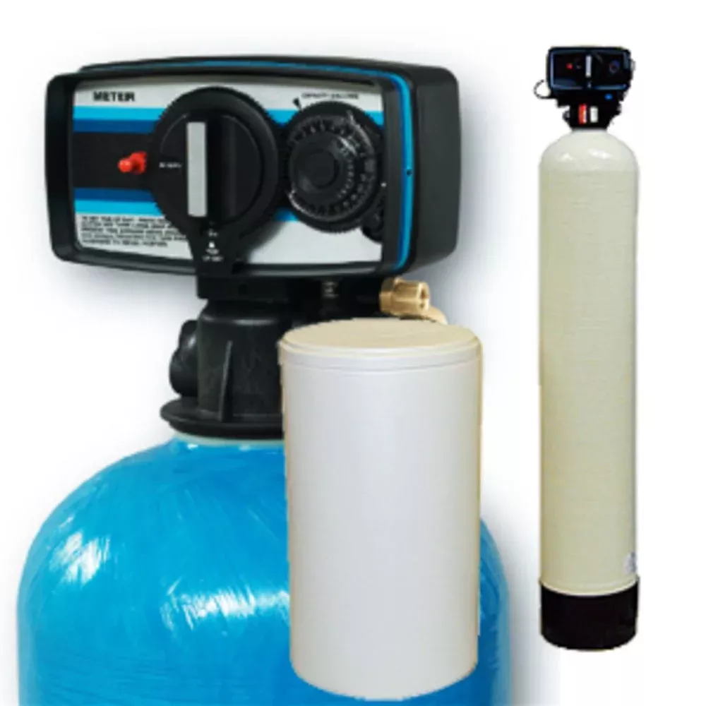 Fleck 5600 Econominder 48,000 Grain Mechanical Meter Water Softener