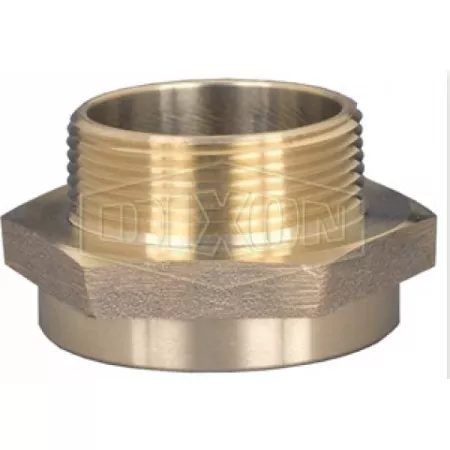 FM25F15F - Female to Male Hex Nipple Brass