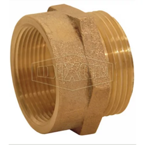 FM25F25T - Female to Male Hex Nipple Brass