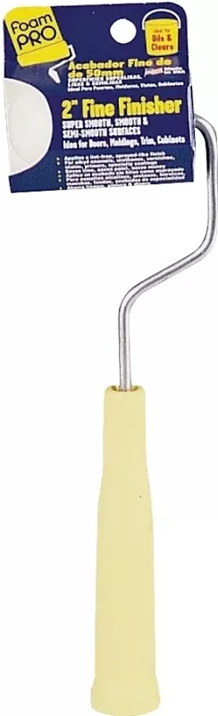 Foampro 162 Fine Finish Mini Roller, 2 in L, Foam Cover, Pack of 6