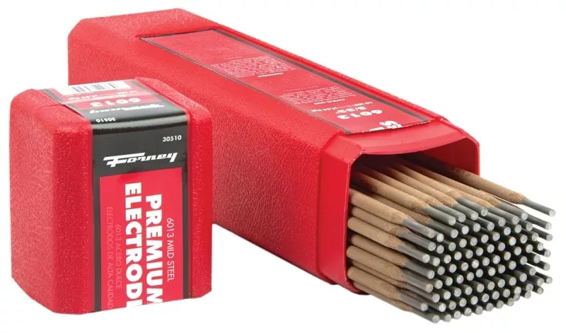 Forney 30510 Stick Electrode, 83000 psi Tensile Strength, Applicable Materials: Mild Steel