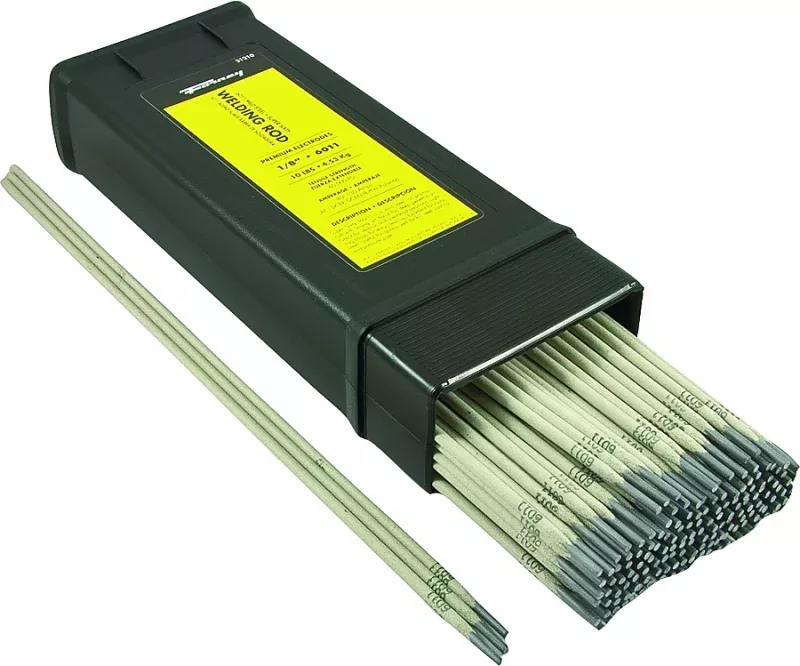 Forney 31210 Stick Electrode, 88000 psi Tensile Strength, Applicable Materials: Mild Steel, 1/8 in Dia