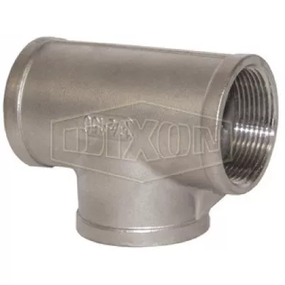 FT10SS - NPT Threaded Female Tee