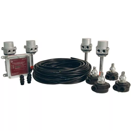 FT2003-12 - FloTech ROM Type Overfill/Retain Red and Black, 2-Wire Detection System - Top and Bottom Detection