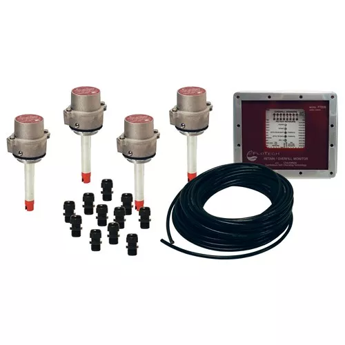 FT2804 - FloTech Checkmate Overfill Detection Black and White, 2-Wire System - Top Detection Only