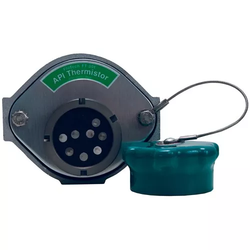 FT301 - Single Thermistor Socket with Aluminum Hardcoat J-Slot