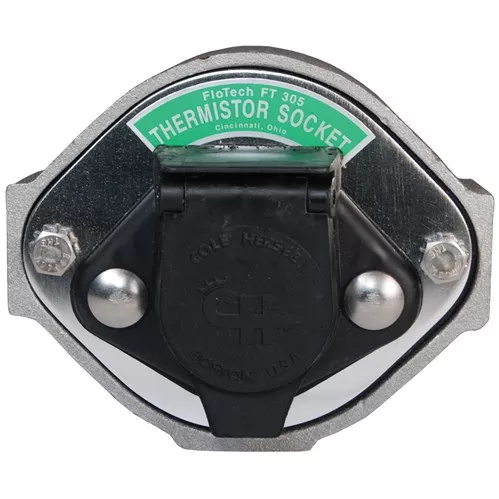FT305 - Single Thermistor Socket with Aluminum Hardcoat J-Slot