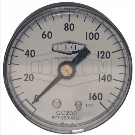 GC200 - ABS Standard Dry Center Back Mount Gauge
