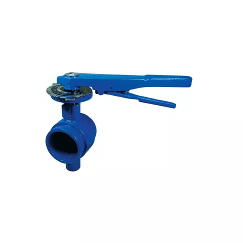 GIBFV400 - Grooved End Iron Butterfly Valve
