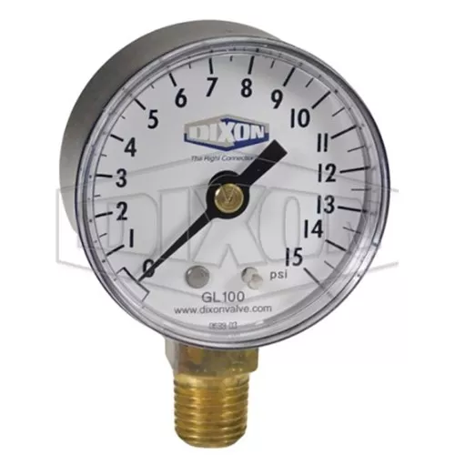 GL100 - ABS Standard Dry Lower Mount Gauge