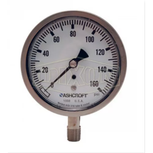 GSS10000-4 - Stainless Steel Dry Lower Mount Gauge