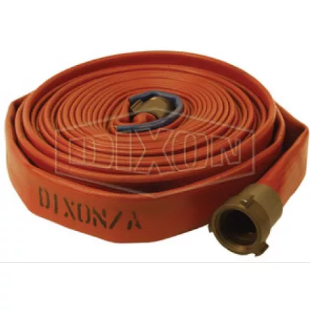 H525R50RAF - 500# Nitrile Covered Fire Hose Light Duty- UL Approved