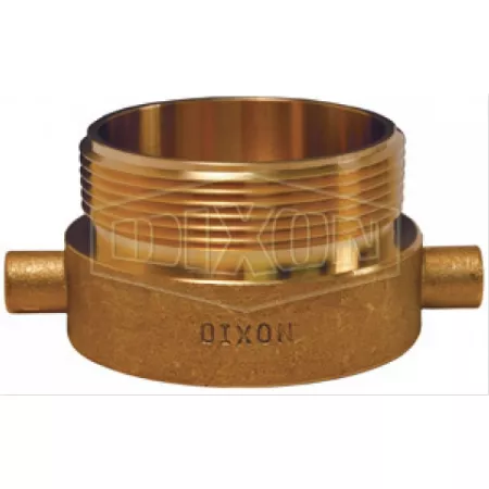 HA2025F - Hydrant Adapter Pin Lug Brass