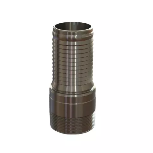 HAPS-12C - 3"Plated Stl NPT Crimnology Combo Nipple