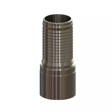 HAS-12C SQ - 3" Steel Square Cut Crimpnology Nipple
