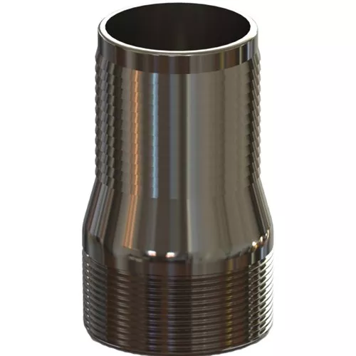 HASS-16 - 4" Stainless Threaded Combo Nipple