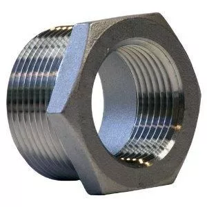 HB2010SS - NPT Threaded Reducer Hex Bushing