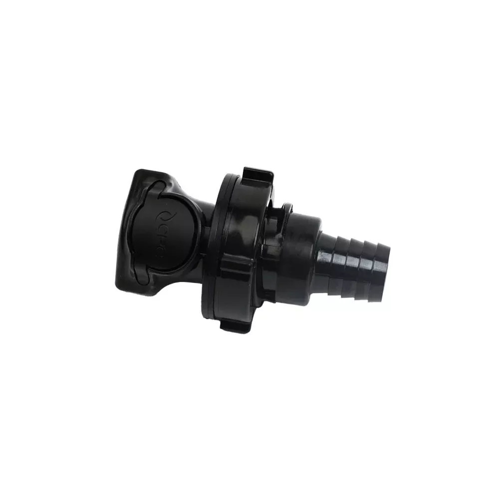 HFCD161057 Valved Panel Mount Hose Barb Coupling Body5/8 ID Barb