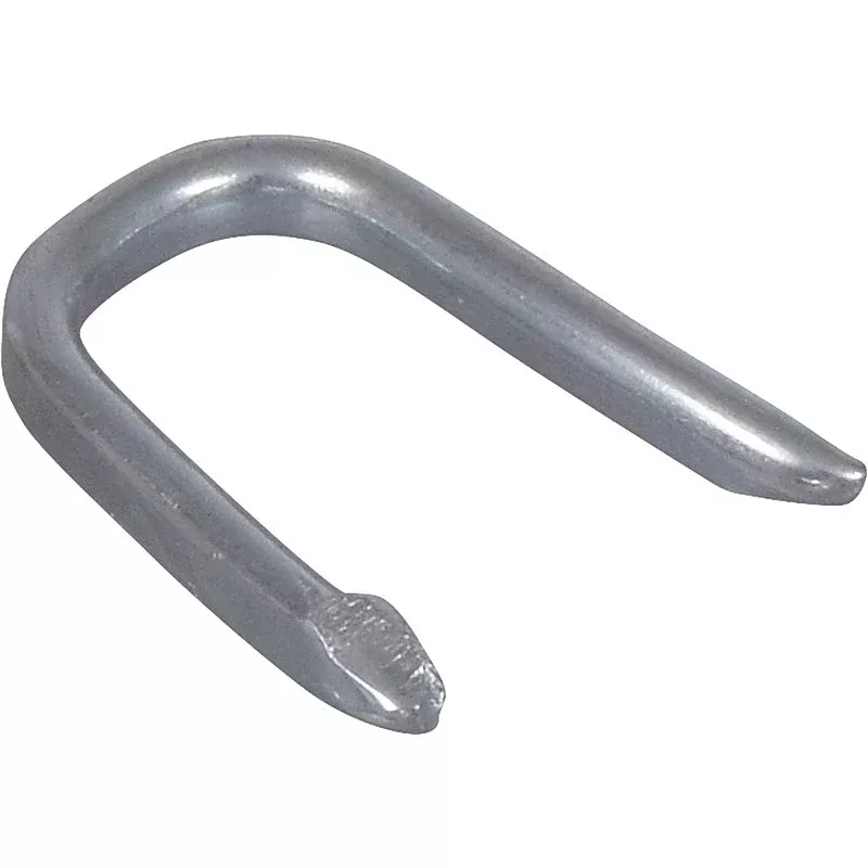 Hillman 122662 Double Point Staple, 1/2 in L, Galvanized Steel, Pack of 6