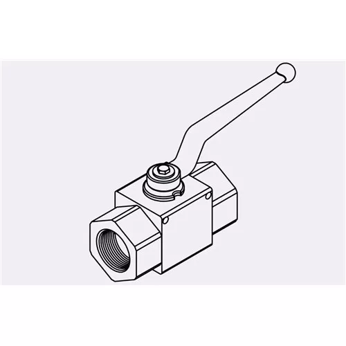 HPV-12-12 - 12FP BALL VALVE-5800 PSI