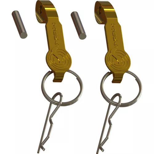 HRPB600 - Handle, Ring and Pin 6"Brass